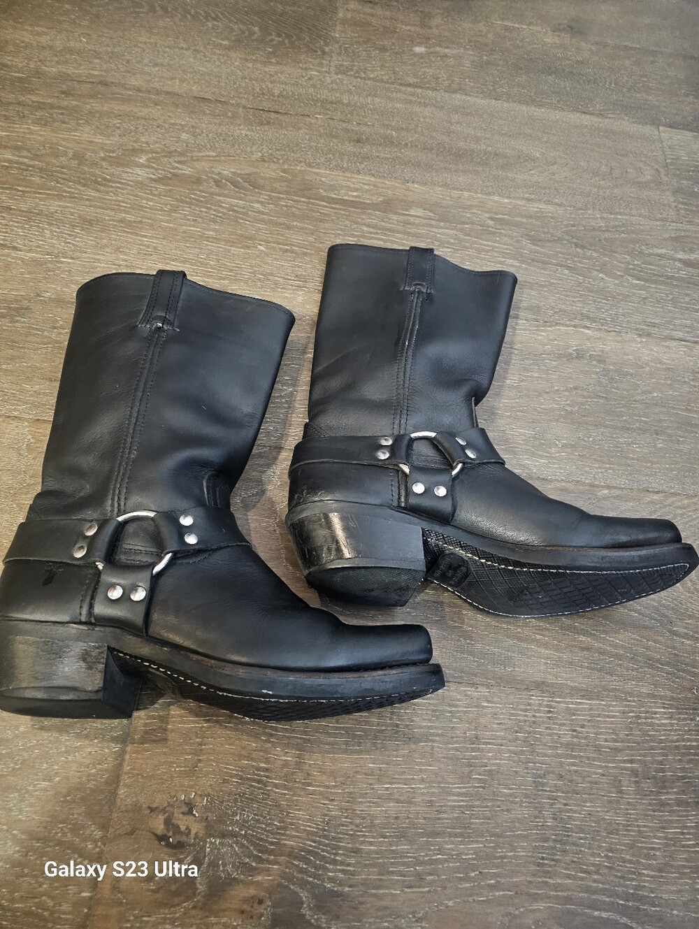 Frye Harness Boot- Black Size 8.5 - Picture 9 of 14